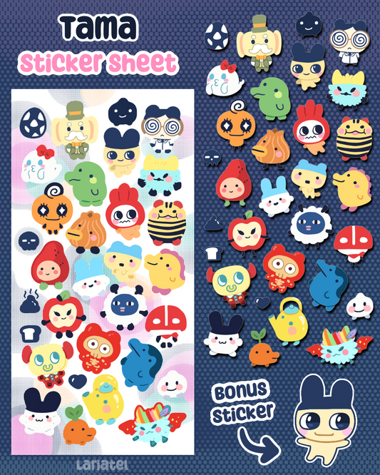 Tama Sticker Sheet