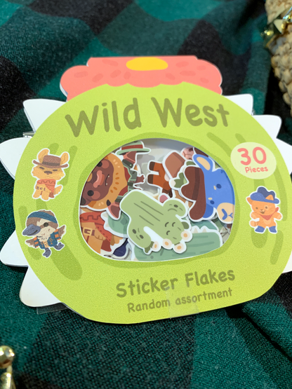 Wild West Sticker Flakes