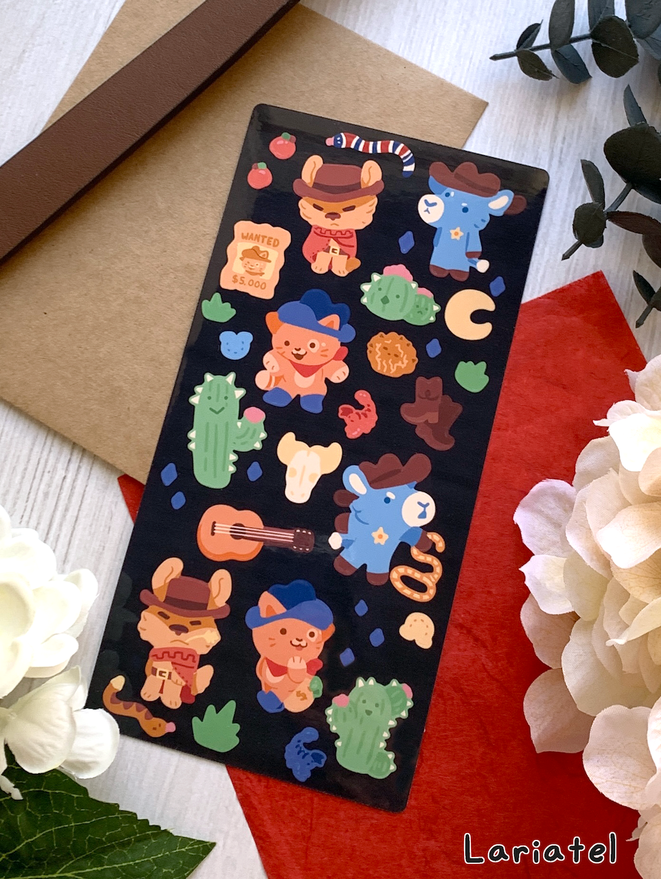 Wild West Sticker Sheet