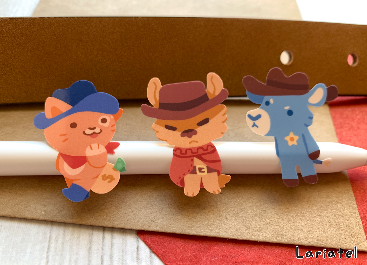 Wild West Sticker Sheet