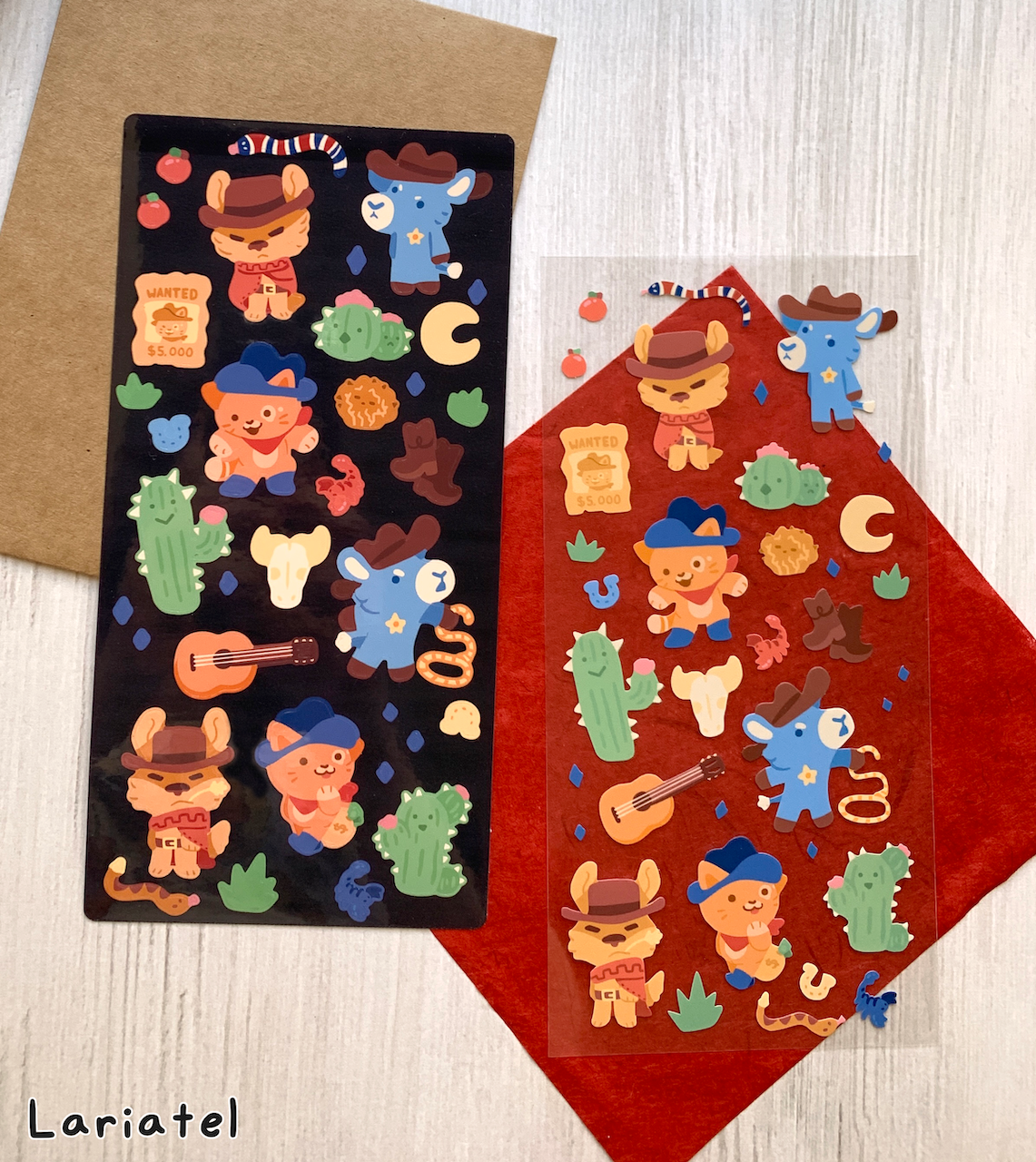 Wild West Sticker Sheet