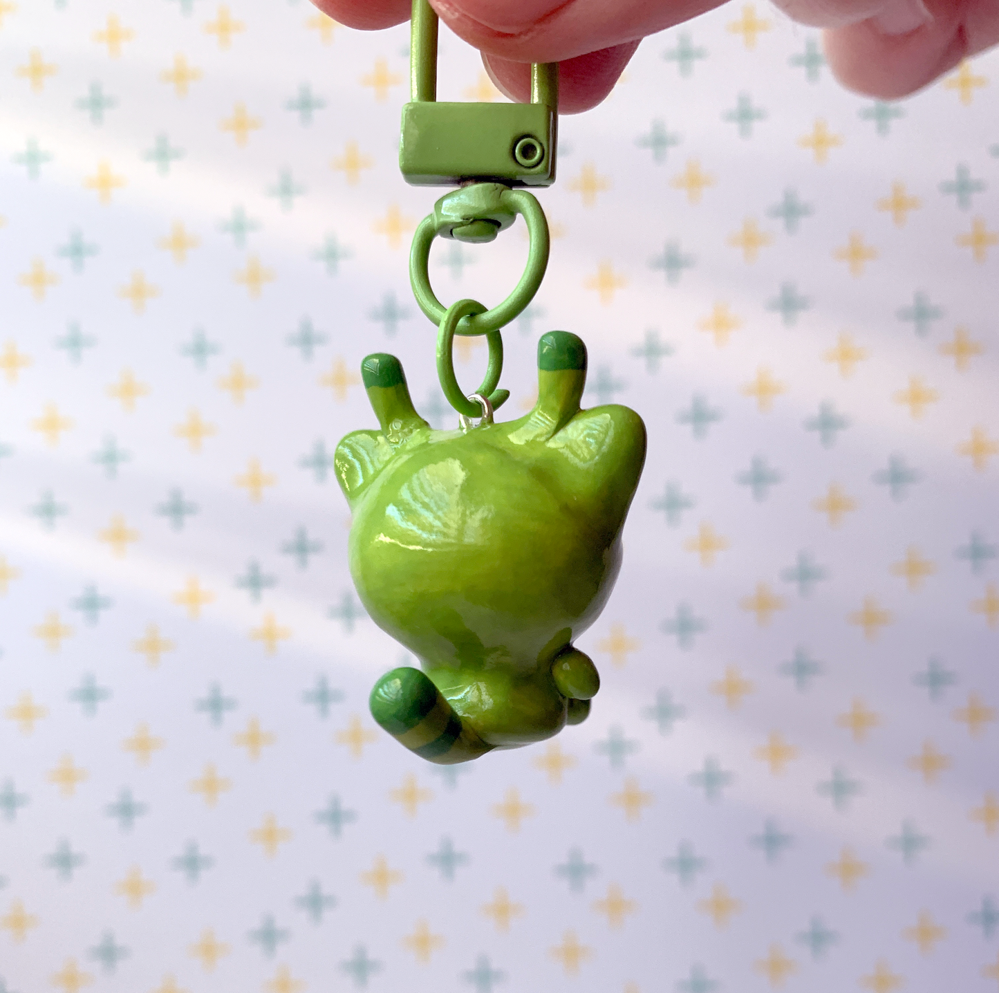 Alien Kitty Charm