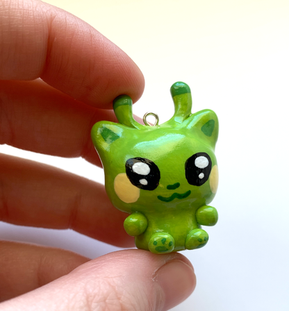 Alien Kitty Charm