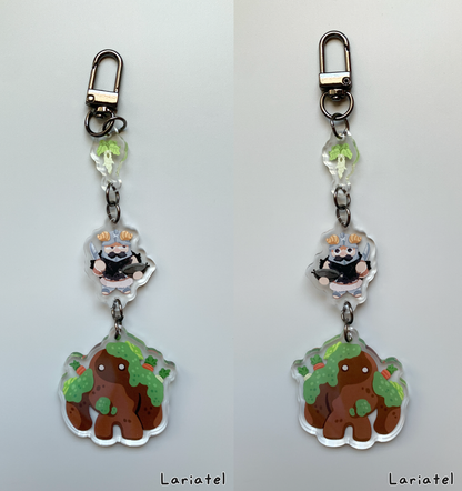 Dungeon Meshi Linked Keychains